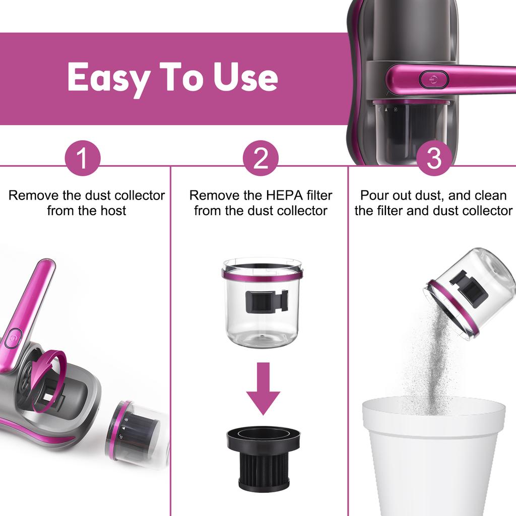 مكنسة كهربائية منزلية للمراتب