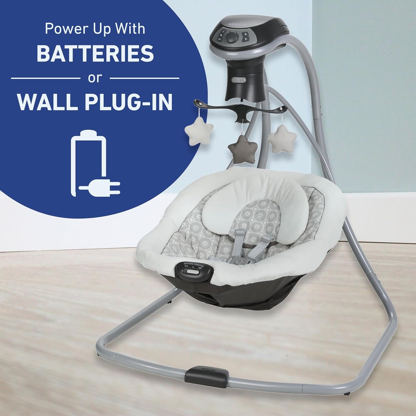 Graco Simple Sway Swing – Comfort & Soothing Motion for Babies