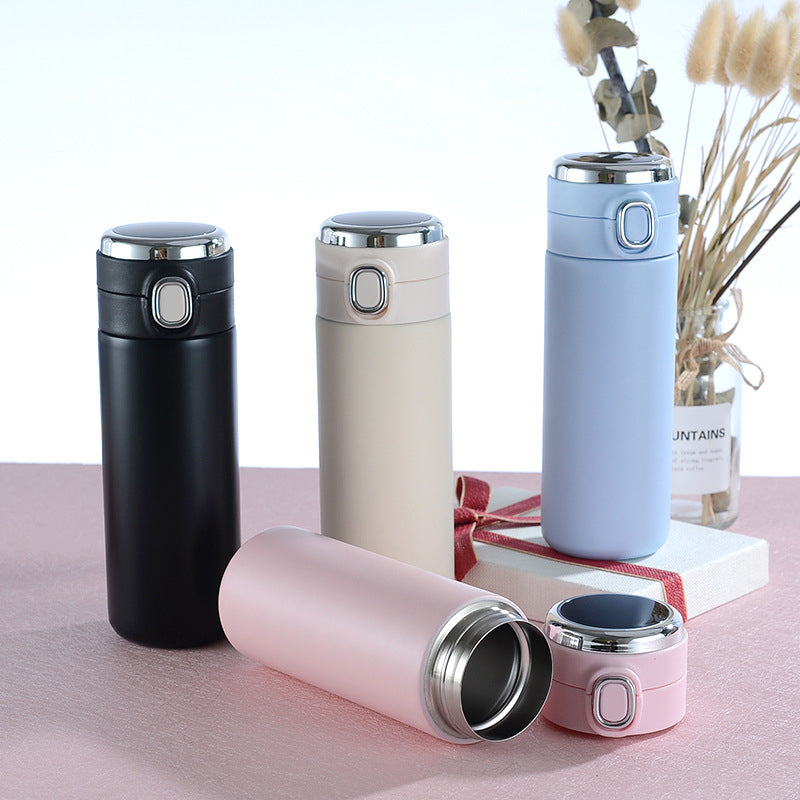 Premium Temp Bottle – Large Double-Wall Insulated & Leak-Proof Stainless Steel Flask 🥤✨