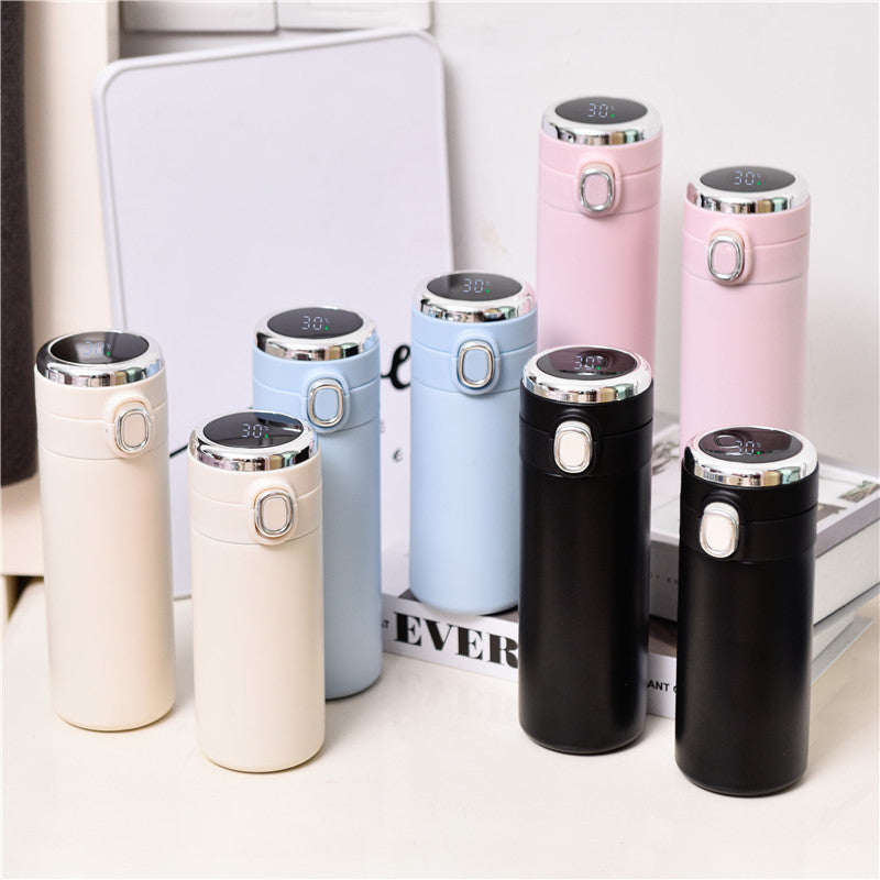 Premium Temp Bottle – Large Double-Wall Insulated & Leak-Proof Stainless Steel Flask 🥤✨