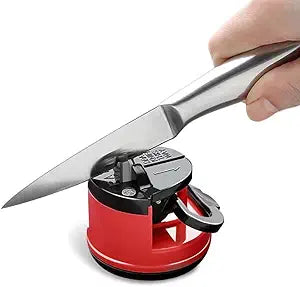 Professional Knife Sharpener – Manual with Suction Cup Base