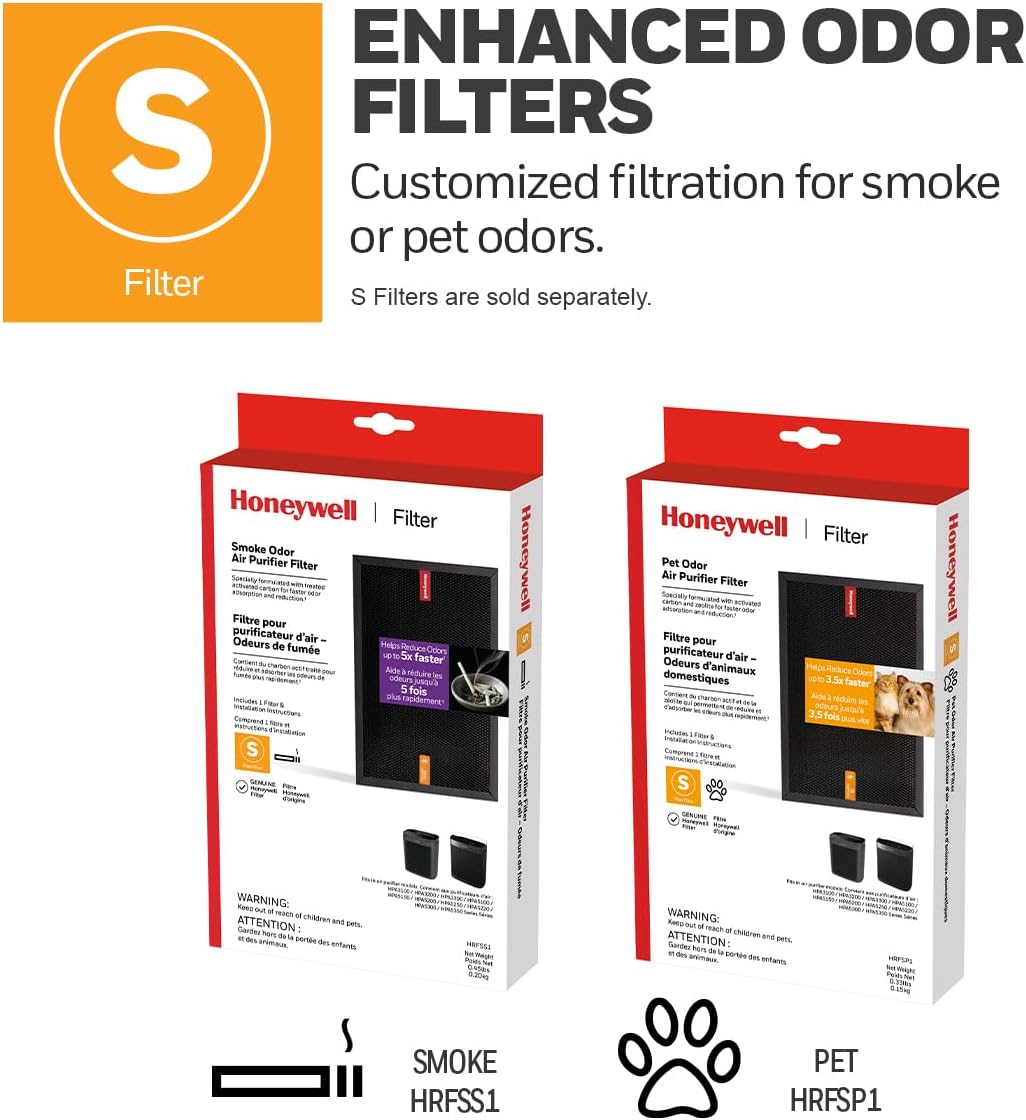 Honeywell HEPA Air Purifier – Large Room Air Cleaner