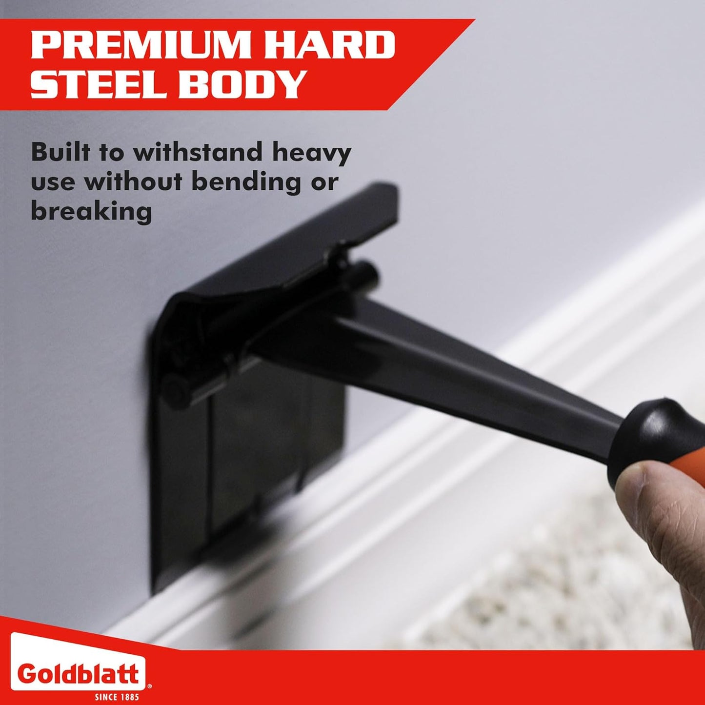 Goldblatt Trim Puller – Heavy-Duty Multi-Tool for Tile, Baseboard & Floor Removal