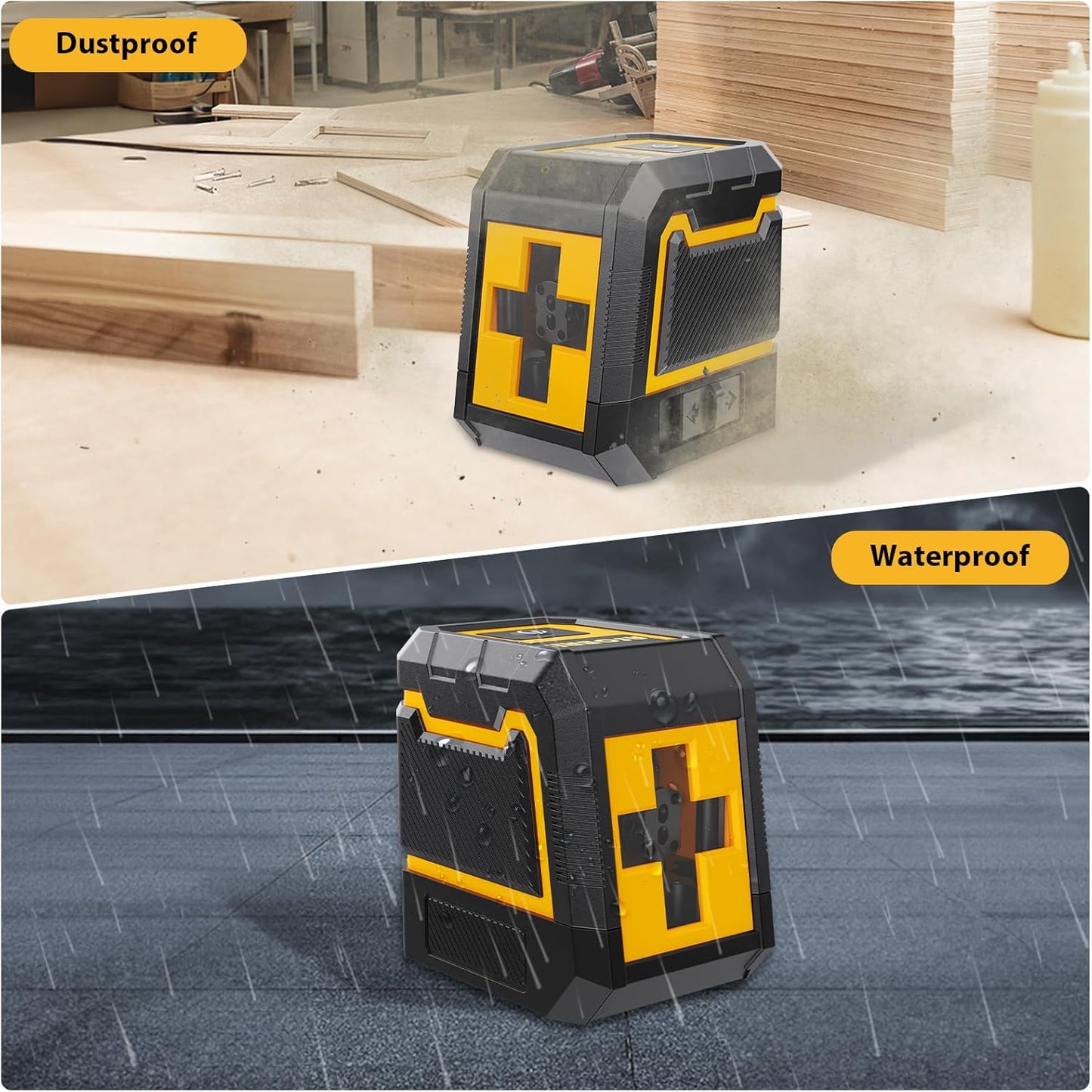 Green Laser Level with Tripod – Self-Leveling Cross Line Tool for Precision Home & DIY Projects