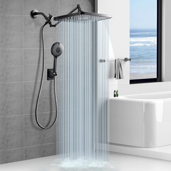 12.2" High-Pressure Rain Shower with Handheld