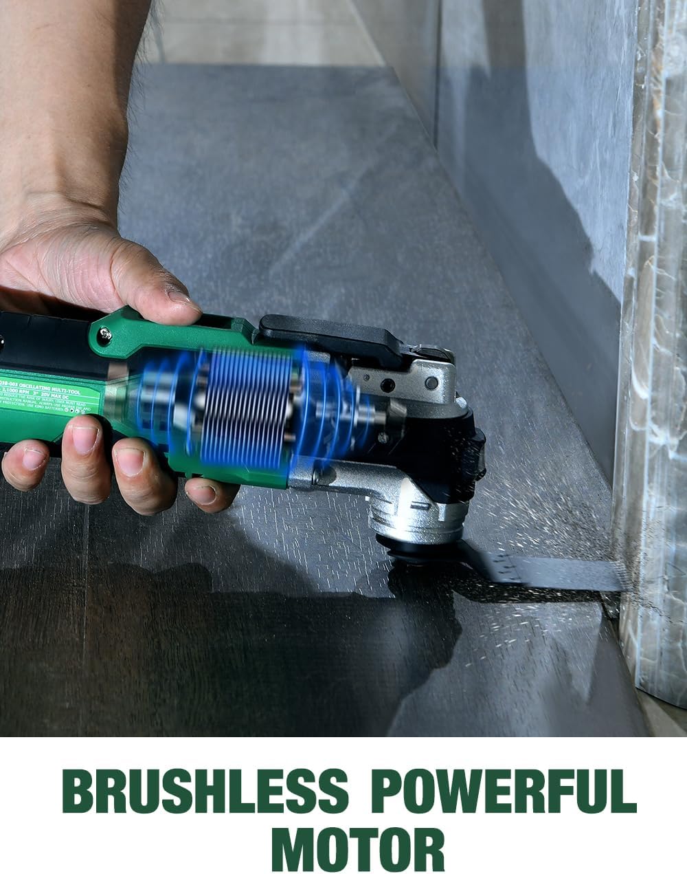 KIMO 20V Cordless Oscillating Multi-Tool Kit – 26 Accessories