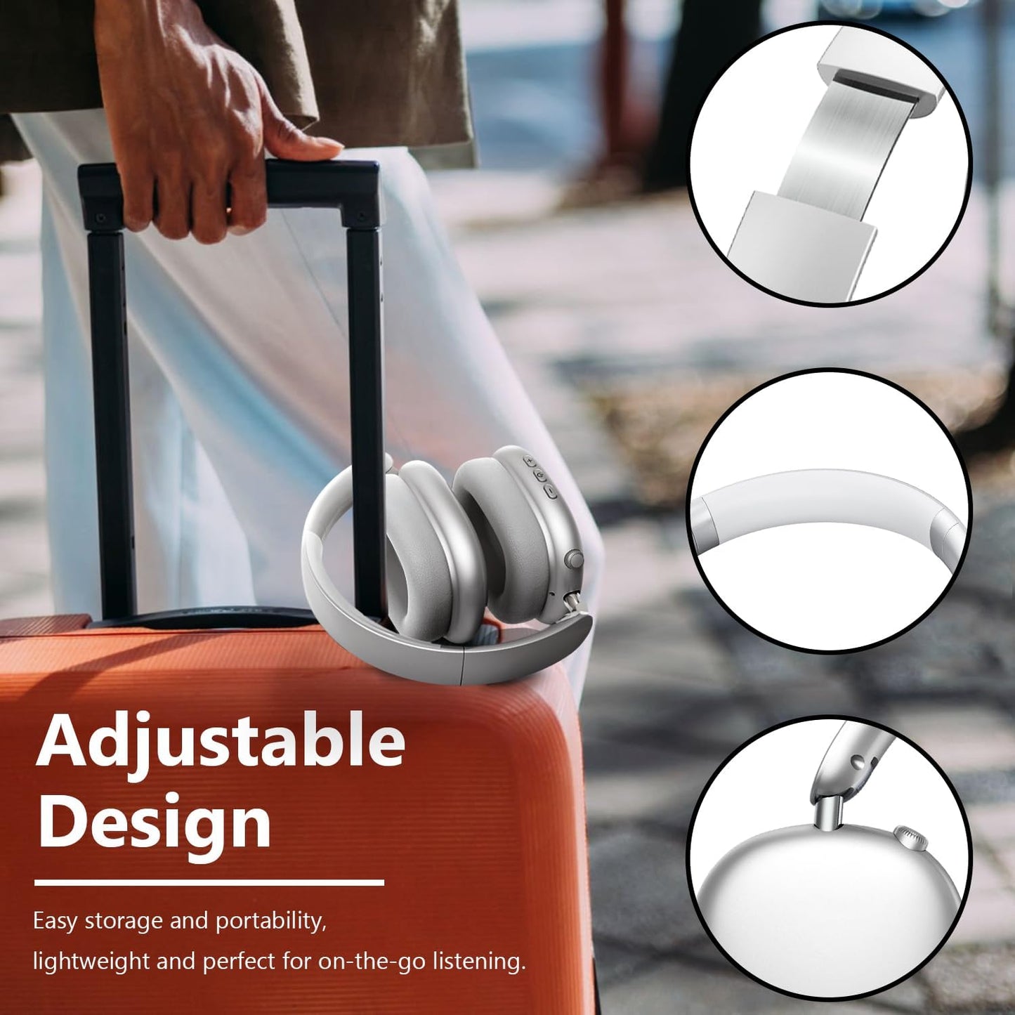 EchoWave™ P9 Wireless Headphones – Deep Bass, Noise Cancellation & 40H Playtime