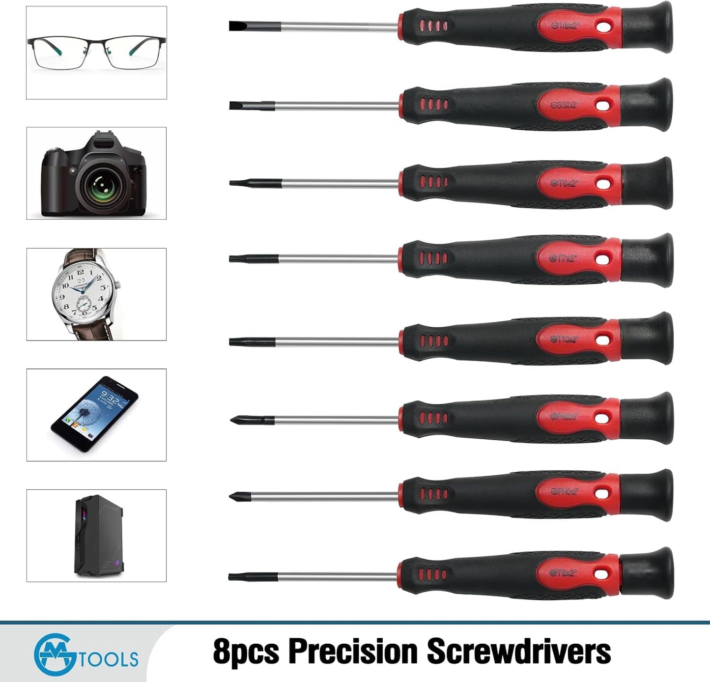 118PCS Magnetic Screwdriver & Precision Tool Set with Rack