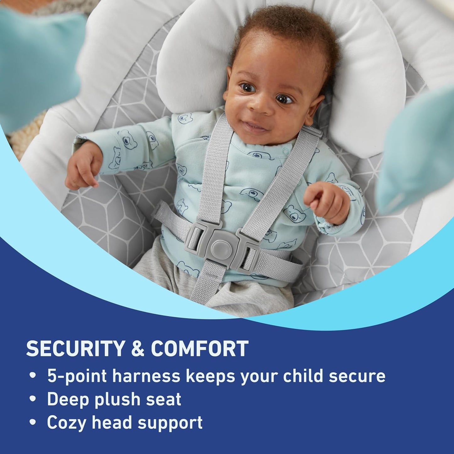 Graco Simple Sway Swing – Comfort & Soothing Motion for Babies