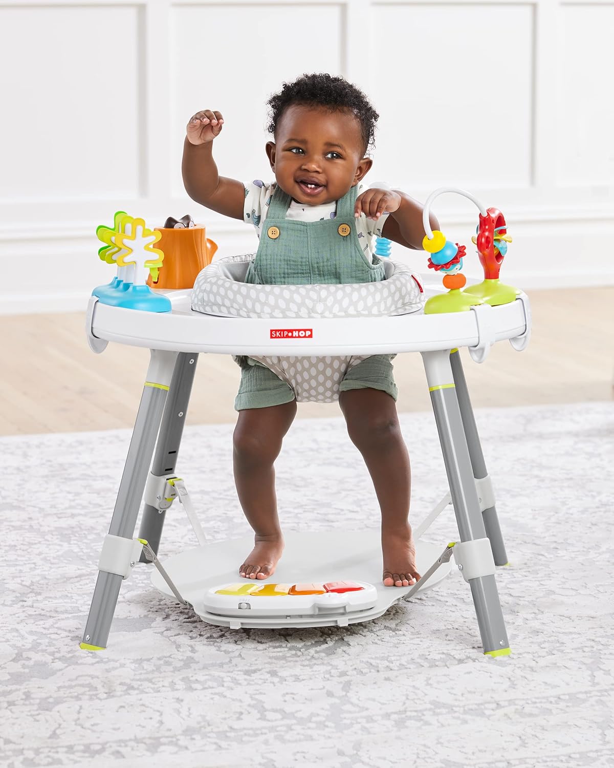 Skip Hop Baby Activity Center – Interactive 3-Stage Play Station, 4mo+