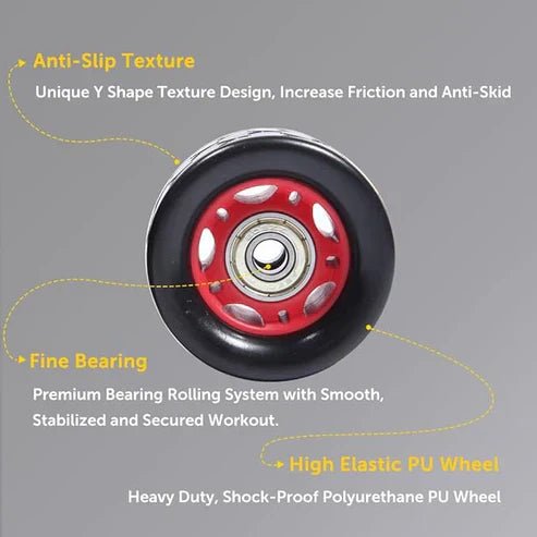 LORDEX - FITNESS Two-Wheel Hand Pusher - Zaynah Mart