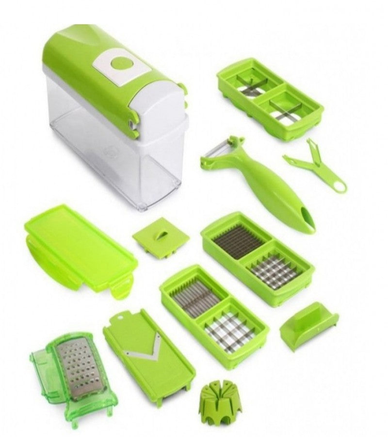 14-in-1 Vegetable Slicer & Chopper – Effortless Precision for Every Meal