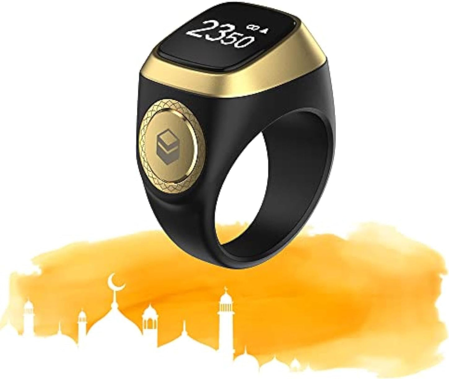 Smart Tasbih Zikr Ring – Digital Prayer Counter with Reminder